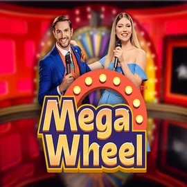 Mega Wheel slot logo by Pragmatic Play at Spinit Casino