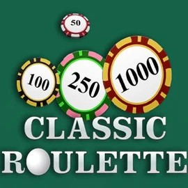 Roulette slot logo by OneTouch Games at Spinit Casino
